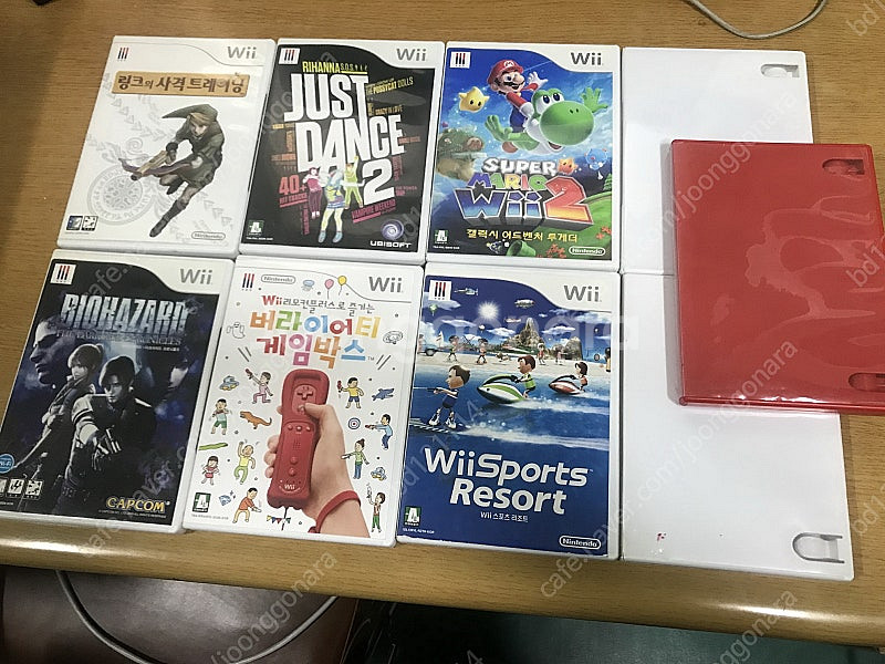 닌텐도 위 Wii 정품 게임 cd (마리오,저스트댄스등...--0