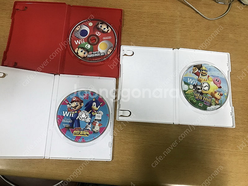 닌텐도 위 Wii 정품 게임 cd (마리오,저스트댄스등...--2