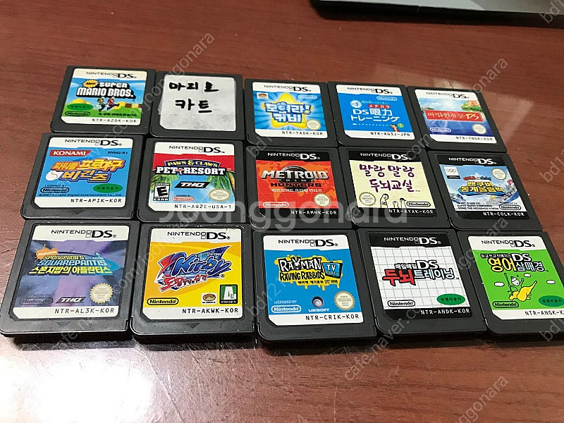 닌텐도 DS/3DS 게임칩,박스(별의커비,포켓몬스터) ...--1