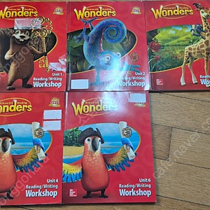 wonders workshop 1.1-1.6.(1.5없음) 권당 5천원