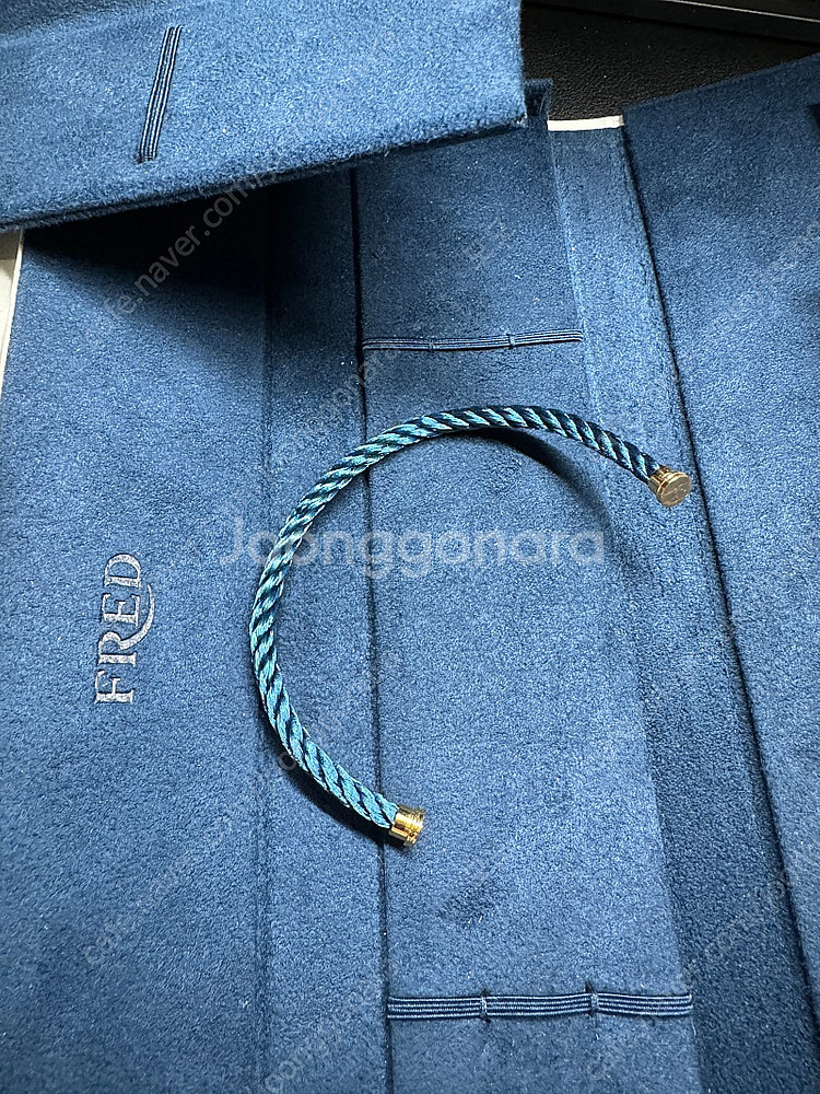 프레드 포스텐 케이블 16호 판매합니다. (네이비블루)--1