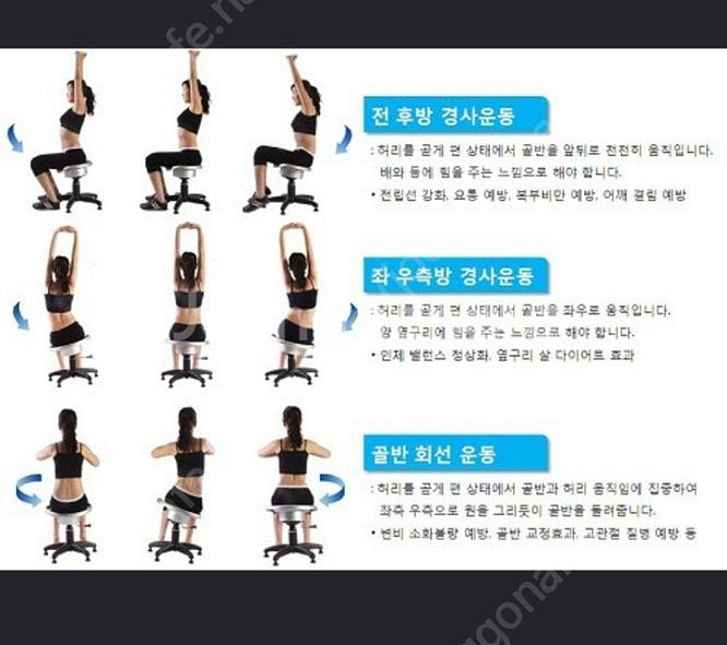 [판매] husla 허슬라 헬스의자 허리운동의자 HU-...--8