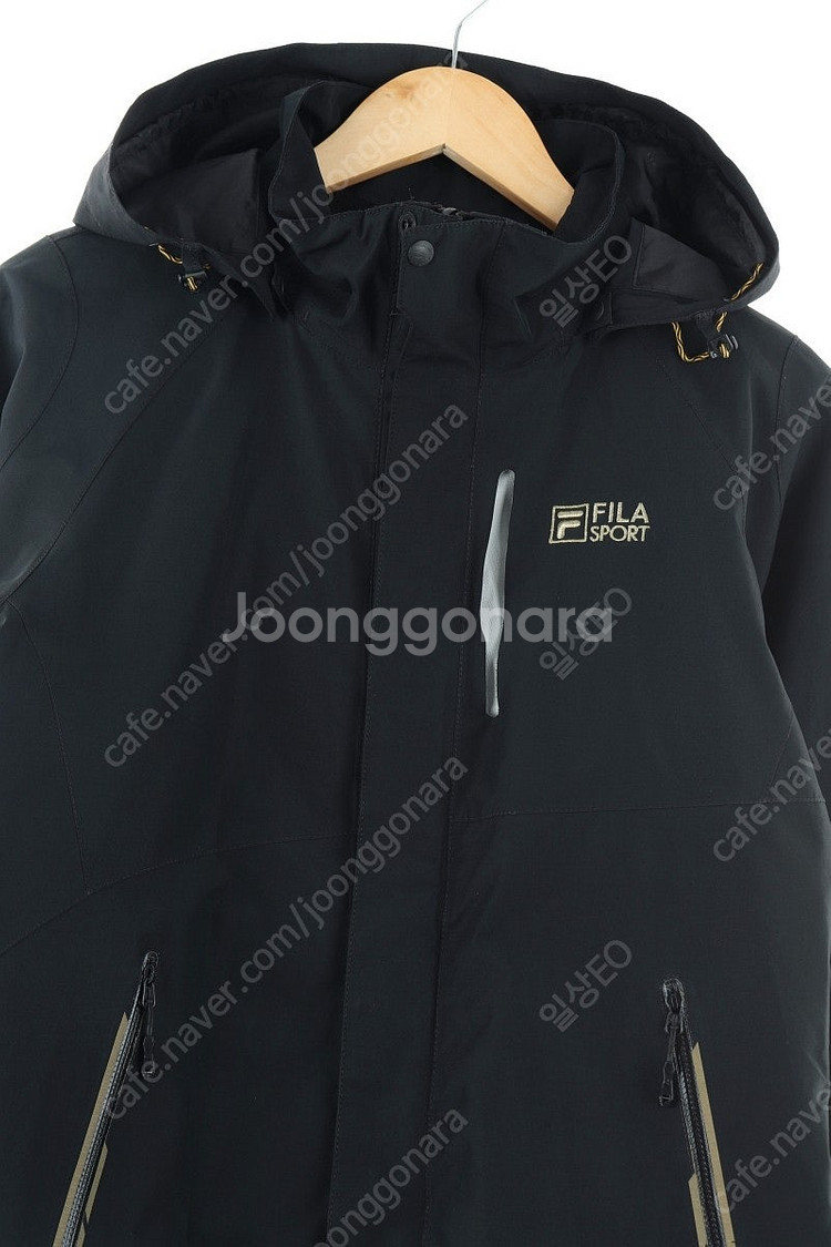 W(M) 휠라 집업 바람막이 점퍼자켓 블랙 나일론 올드...--0