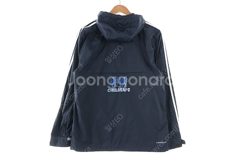 (M) 아디다스 집업 바람막이 점퍼자켓 첼시 네이비 삼...--6