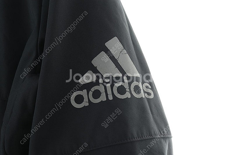 (XL) 아디다스 집업 바람막이 점퍼자켓 블랙 기모 올...--4