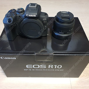 캐논코리아 정품 eos r10 18-45mm 번들셋 / 소니코리아 정품 a6500 16-50mm 셋트 판매합니다.