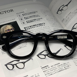 이펙터 EFFECTOR Vibrato 뿔테 안경 0022