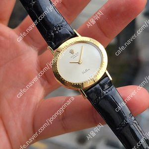 [정품] 롤렉스 여성용 셀리니 오벌케이스 18K 금통 빈티지 (Rolex Cellini Oval Gold 18K YG Women's)