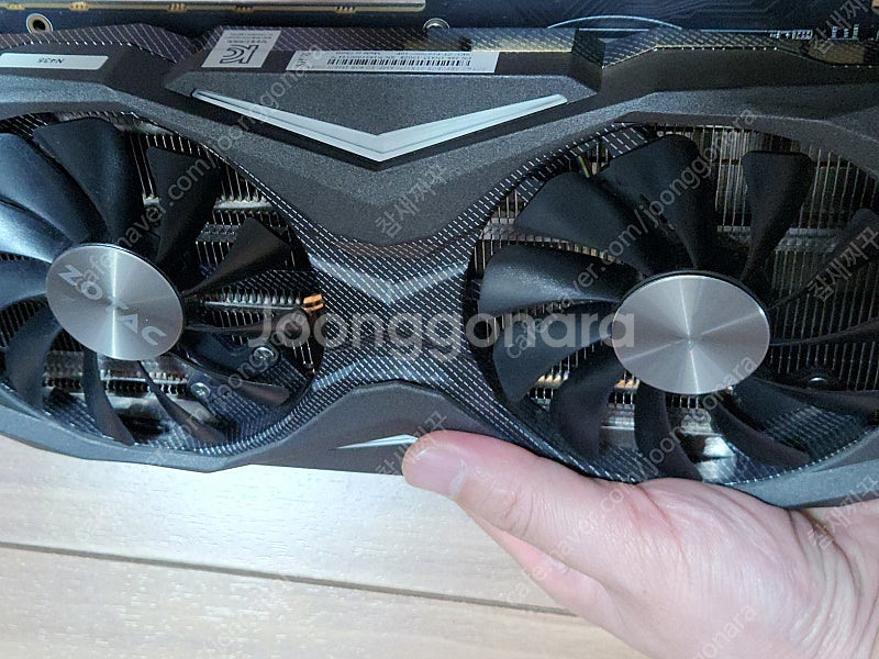 ZOTAC GTX 1070 8GB 그래픽 카드 팝니다.--2