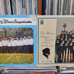 LP -빈 소년 합창단 VIENNA BOYS`CHOIR (WIENER SANGERKNABEN) 수입원반 2장