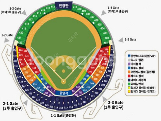 준po 5일(토) LG KT 외야그린석 양도합니다--0