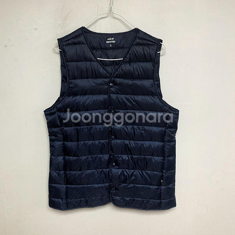 캠브릿지 남성 경량 패딩조끼 100L 깨끗--0