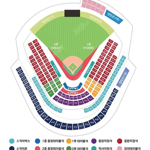 (거래내역다수/최저가명당) 준플레이오프 2차전 LG VS KT 1루 오렌지석 206구역 4연석