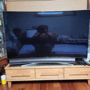 삼성 65인치 커브드 tv un65ks9500f 이상