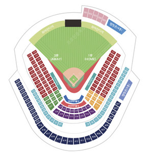 가을야구 준플레이오프 3차전 LG vs KT 3루(LG쪽) 스카이존(시야방해) 4연석 최저가 양도합니다.