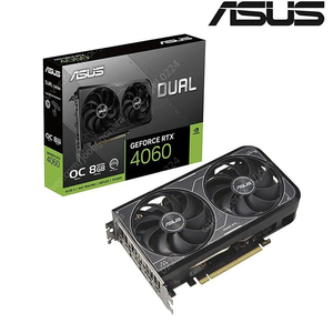 (미개봉)ASUS DUAL RTX 4060 V2 O8G OC D6 8GB