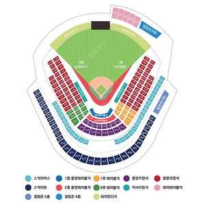 10/9 (수) 준플레이오프 4차전 KT vs LG 중앙스카이존 2연석 통로