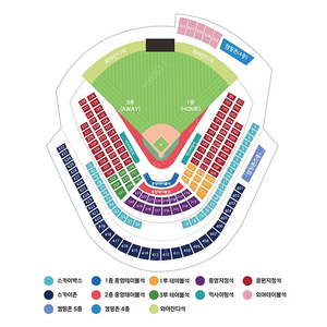 쥰플레이오프 10/8 LG KT 1루 응원지정석ㅍ107블럭 2연석 양도