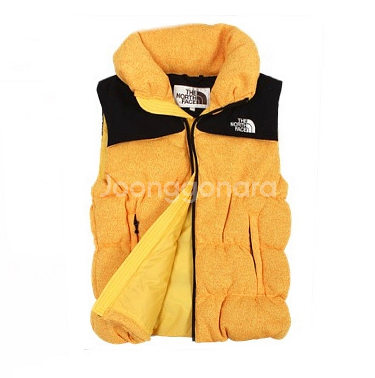 S) 노스페이스 구스 다운 패딩 조끼 거위털 패딩 베스트--0