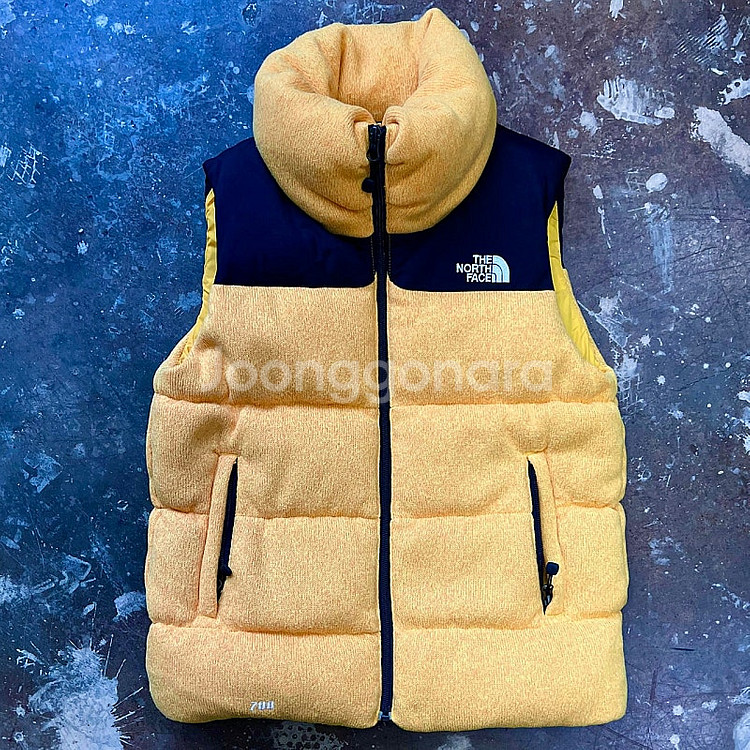 S) 노스페이스 구스 다운 패딩 조끼 거위털 패딩 베스트--1