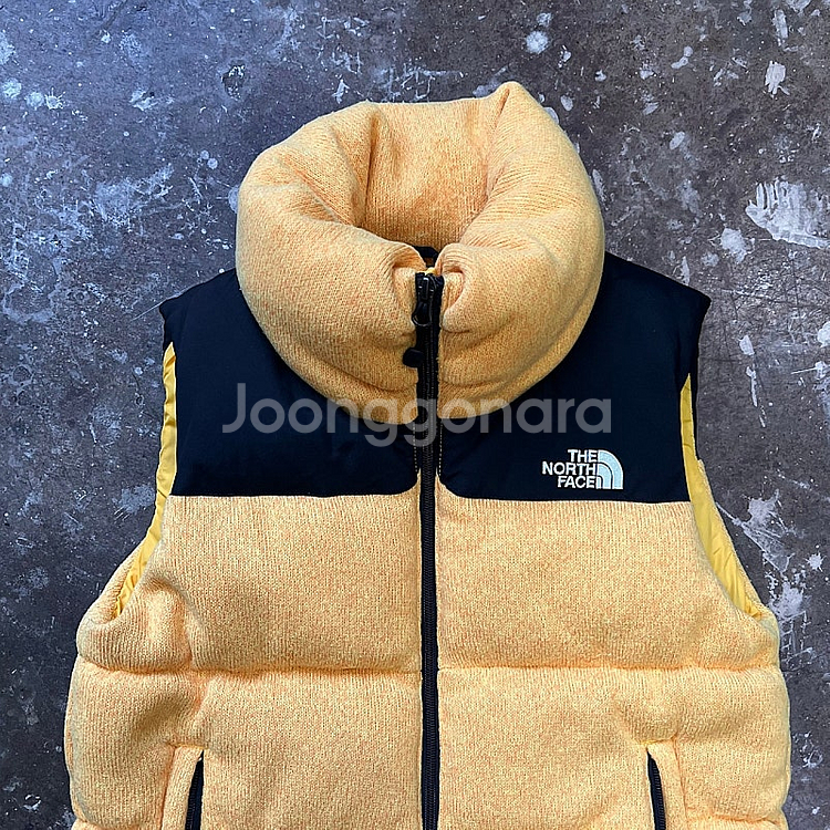 S) 노스페이스 구스 다운 패딩 조끼 거위털 패딩 베스트--2