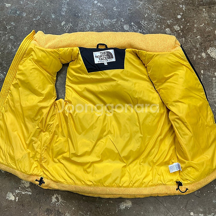 S) 노스페이스 구스 다운 패딩 조끼 거위털 패딩 베스트--5