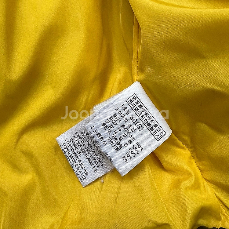 S) 노스페이스 구스 다운 패딩 조끼 거위털 패딩 베스트--7