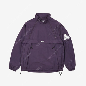 Palace Zip Off Gilet Jacket Purple 팔라스 질렛 퍼플 XL