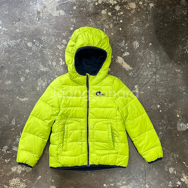 110) 네파 키즈 구스다운 패딩 점퍼 노스페이스 아이더 블랙야크--1