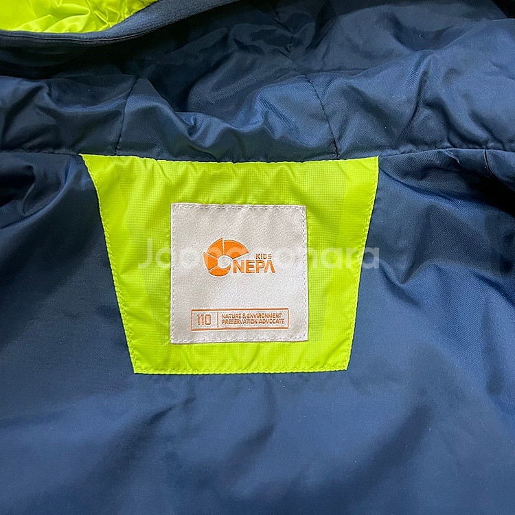 110) 네파 키즈 구스다운 패딩 점퍼 노스페이스 아이더 블랙야크--5