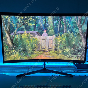 삼성 C32JG5x 144hz 커브드 32인치 게이밍 모니터 블랙