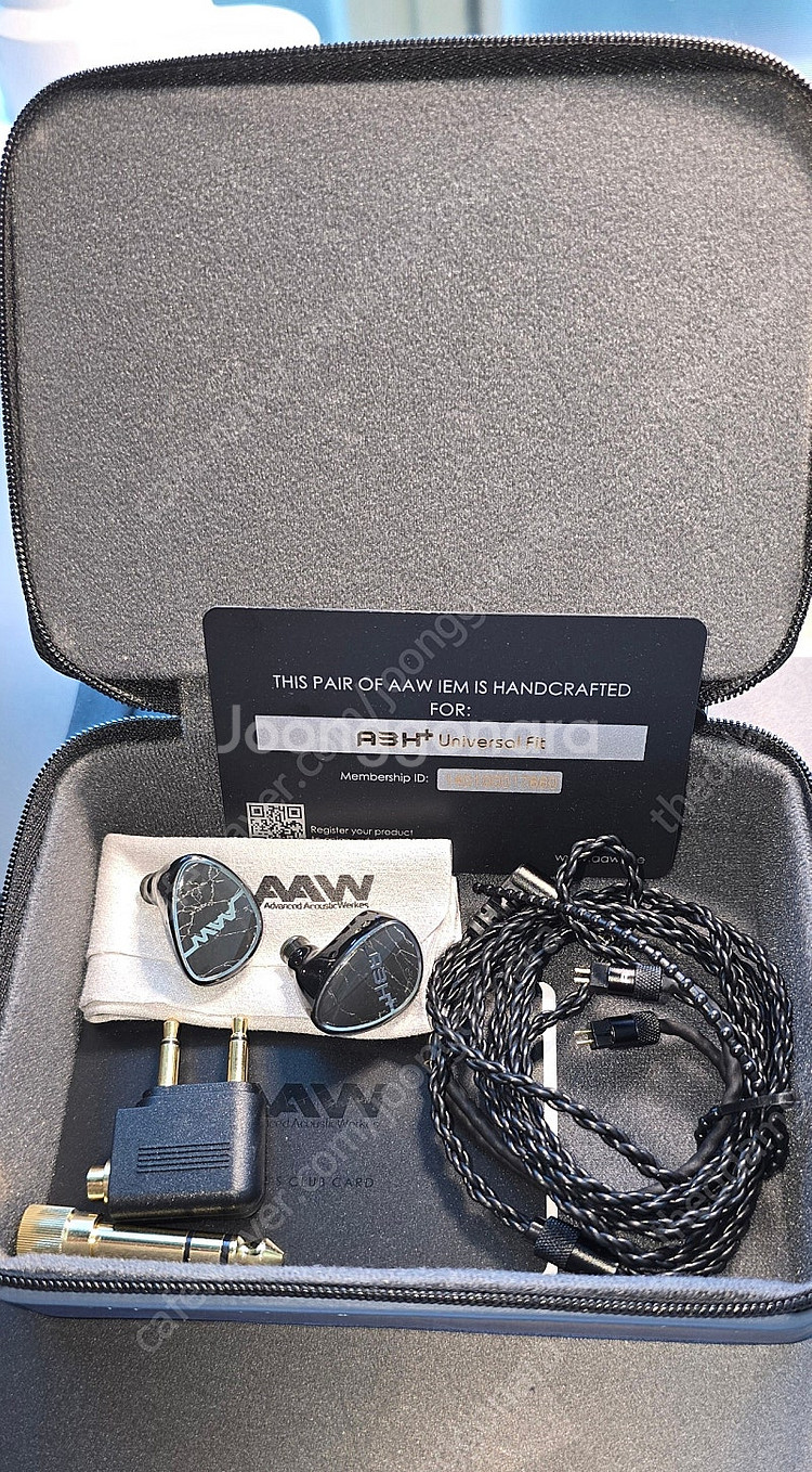 AAW A3H+ 유선이어폰--0
