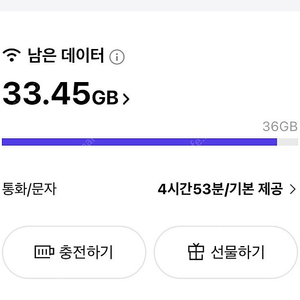 SKT 데이터 2GB 3,000원에 판매합니다.