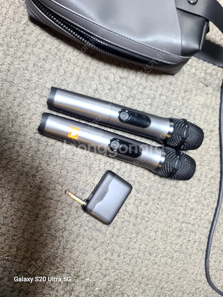 카날스 bs8700 충전식앰프+jbl as3무선마이크--2