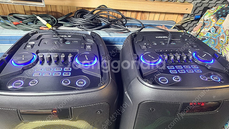 카날스 bs8700 충전식앰프+jbl as3무선마이크--0