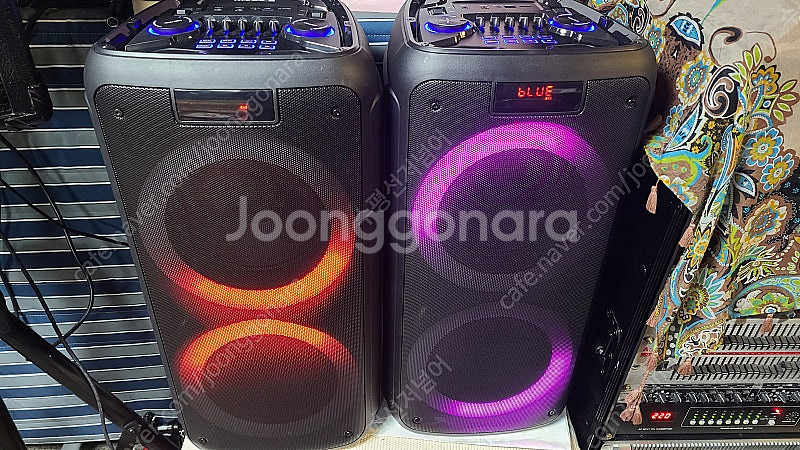 카날스 bs8700 충전식앰프+jbl as3무선마이크--7