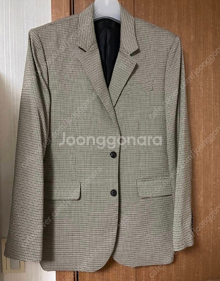mmgl 체크 블레이저 4size--1