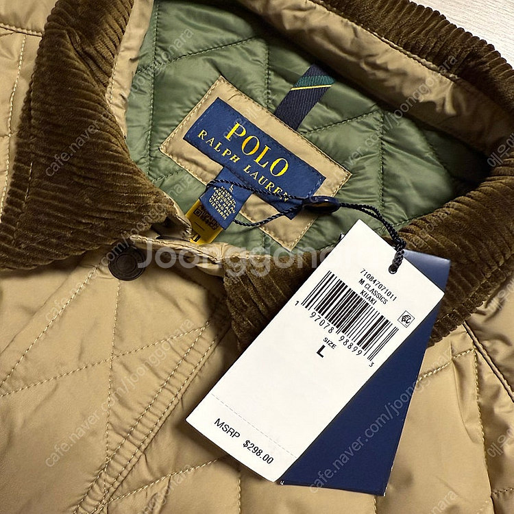 (L, 새상품) POLO RRL 폴로 비콘 발수 퀼팅 ...--2