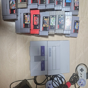 닌텐도 슈퍼패미콤 snes 북미 원칩 게임기 팩 일괄 팝니다