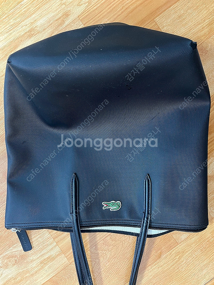 라코스테 쇼퍼백 네이버색상 팝니다--0