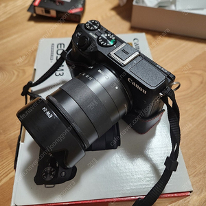 캐논(cannon) EOS M3 미러리스 카메라