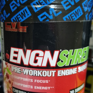 [미개봉 제품] EVLUTIONNUTRITION ENGN 엔진 부스터 프리워크아웃 30서빙