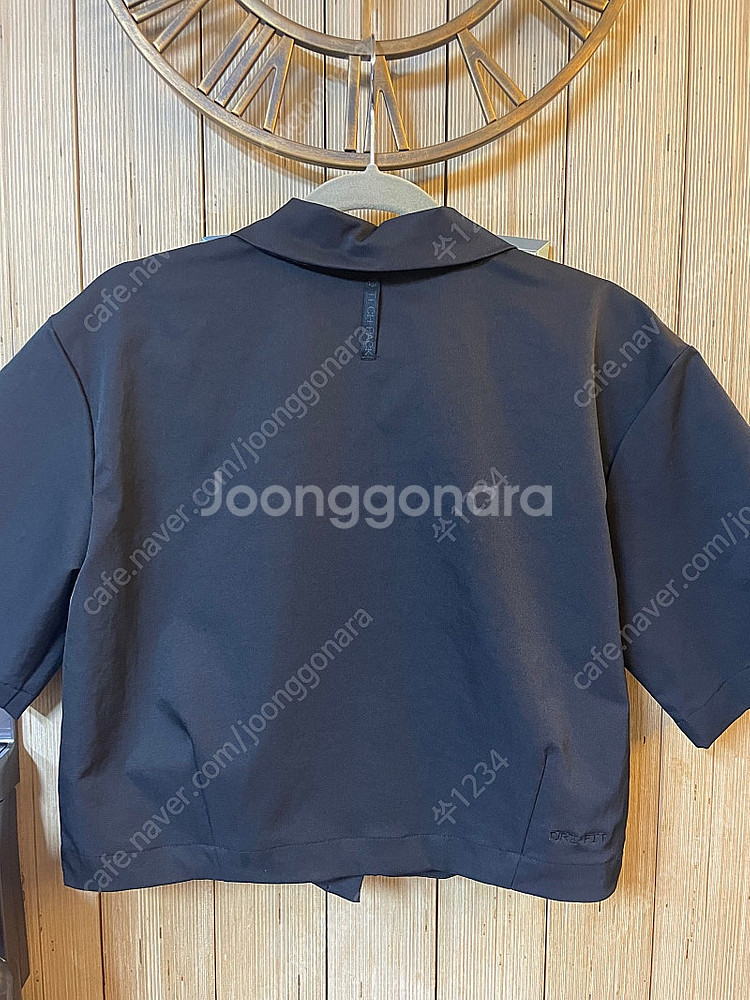 나이키 드라이핏 테크팩 우븐 폴로자켓--1