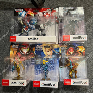 메트로이드 amiibo 미개봉 일괄 팝니다