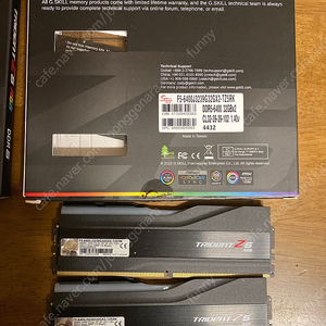 G.SKILL DDR5-6400 CL32 TRIDENT Z5 RGB 64GB(32Gx2)