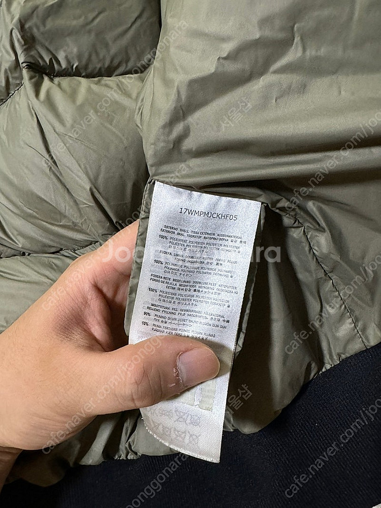 파라점퍼스 코요테 퍼 헬리콥터 숏패딩 봄버 자켓 M 판...--9