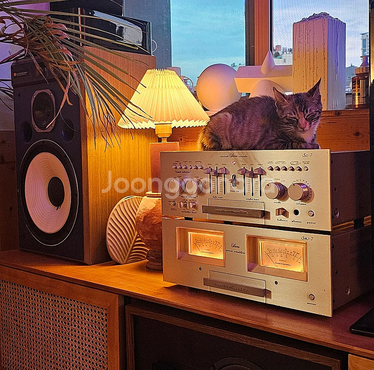 명기 마란츠 프리 파워 앰프 sm7 sc7 , JBL ...--2