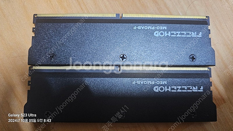 DDR5 램 16GB 두장.--0