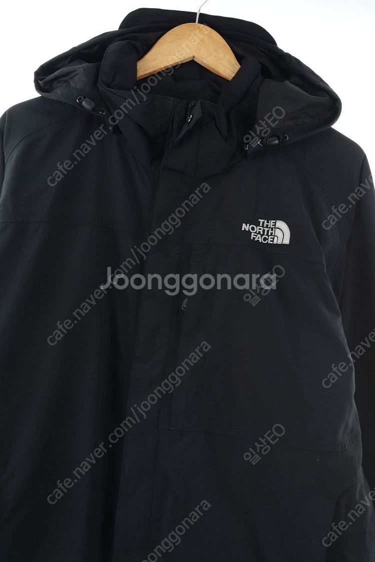 (L) 노스페이스 집업 바람막이 점퍼자켓 블랙 나일론 ...--0