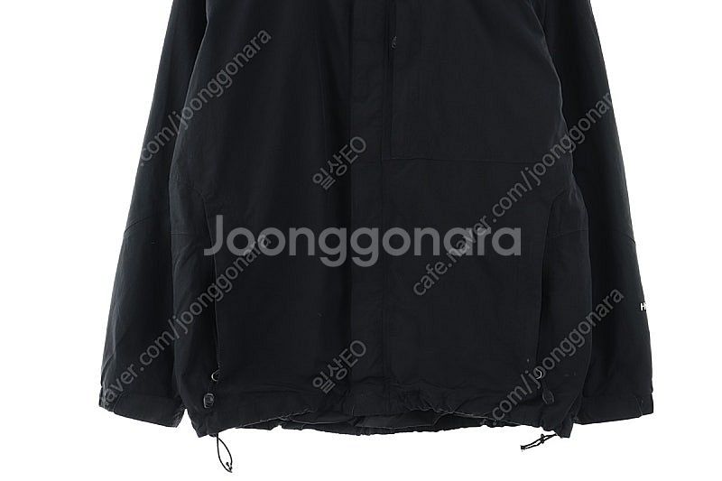 (L) 노스페이스 집업 바람막이 점퍼자켓 블랙 나일론 ...--3